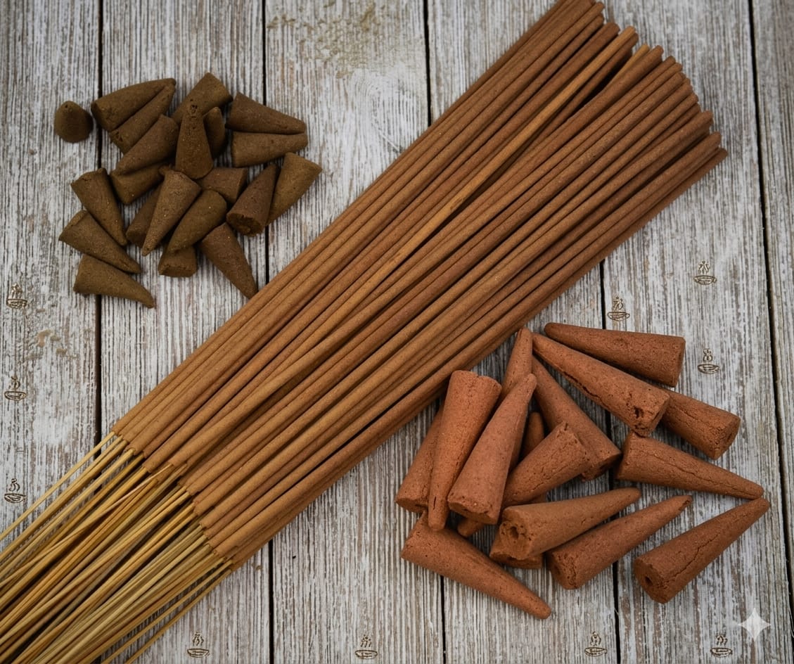 Incense Sticks and Cones